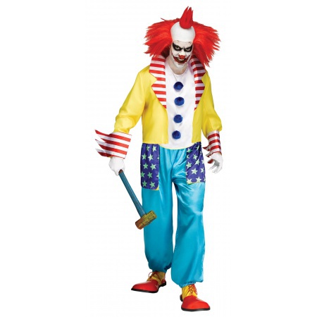 Killer Clown Costume image