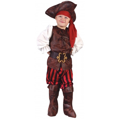 Toddler Boy Pirate Costume image