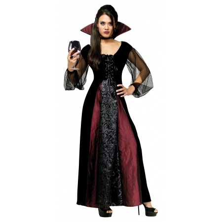 Gothic Womens Vampire Costume image