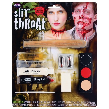 Slit Throat Makeup image