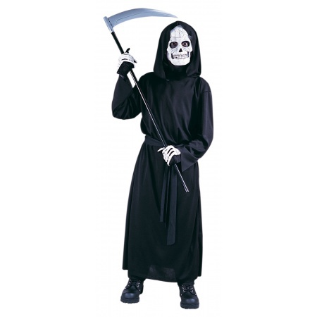 Kids Death Halloween Costume image