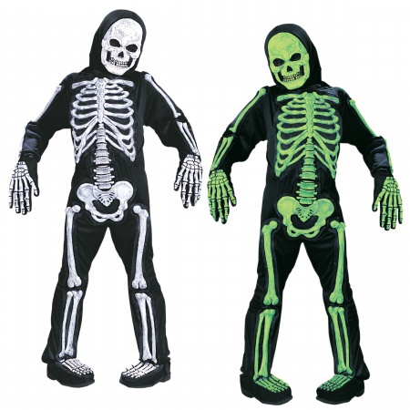 Kids Skeleton Costume image