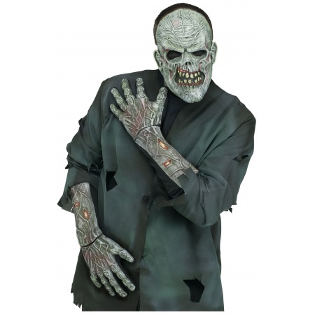 Zombie Gloves Adult Costume Accessory image