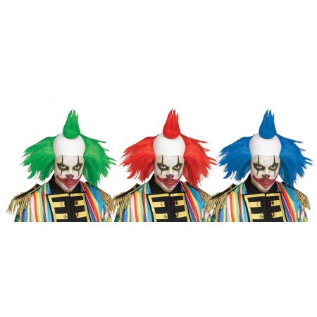 Creepy Clown Wig image