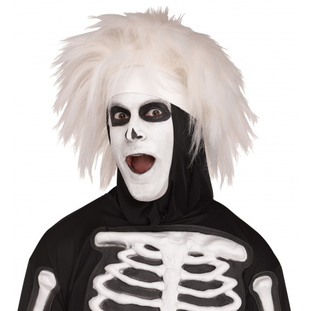 David Pumpkins Dancing Skeletons Costume Wig image