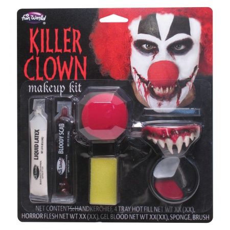 Scary Clown Makeup image
