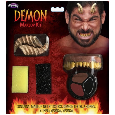 Demon Face Paint  image