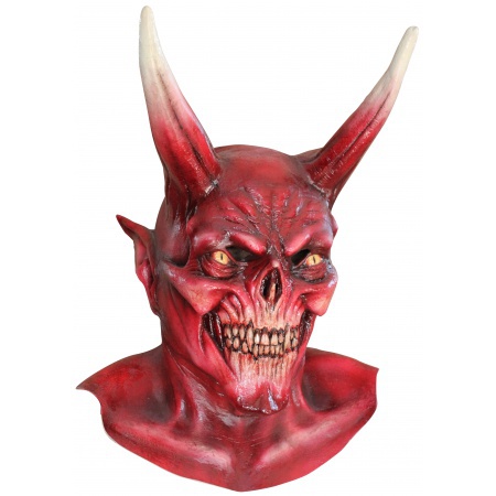 Red Devil Halloween Mask image