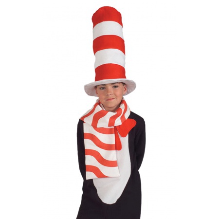 Cat In The Hat Scarf For Kids image