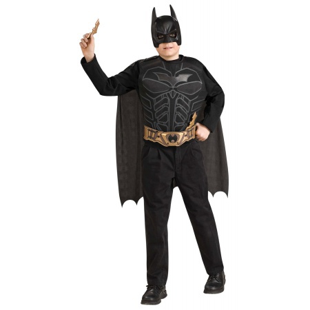 Dark Knight Batman Kids Superhero Costume image