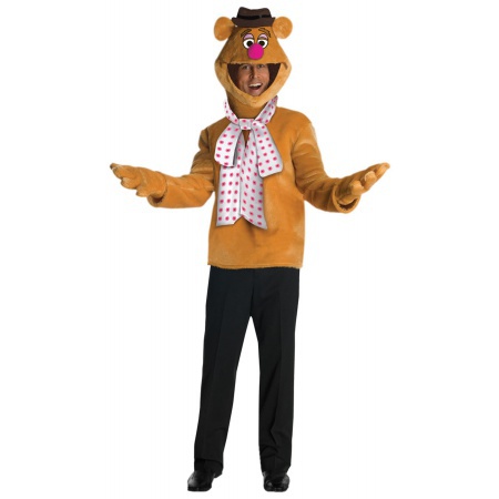 Adult Fozzie Bear Halloween Costume image