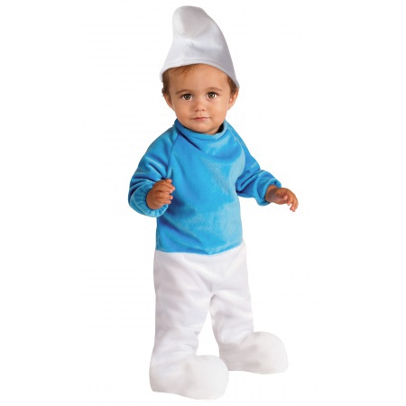 Smurf Baby Costume image