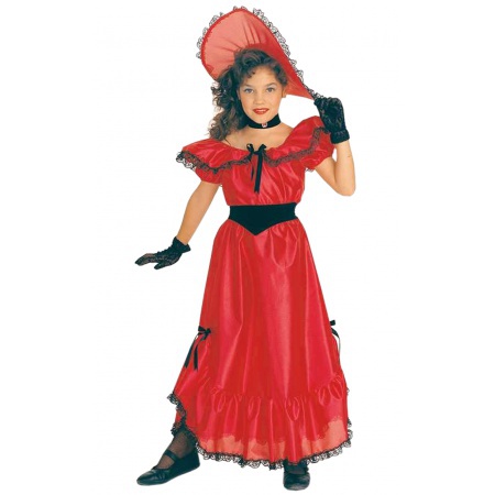 Southern Belle Costume Girl image