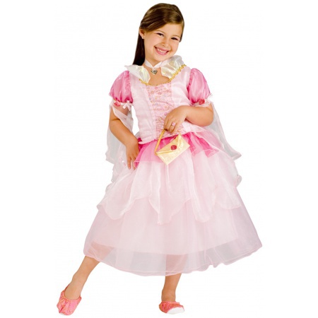 Girls Pink Princess Costume image