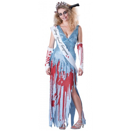 Zombie Beauty Queen Costume image