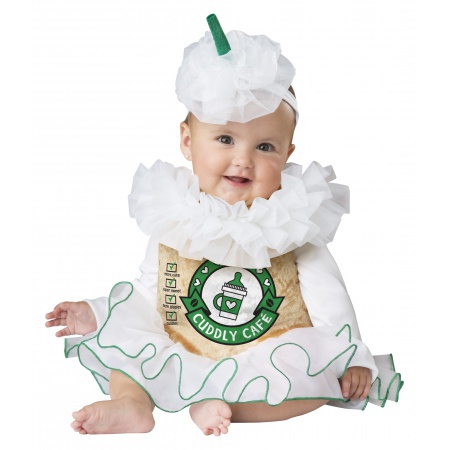 Cappuccino Coffee Costume For Baby image