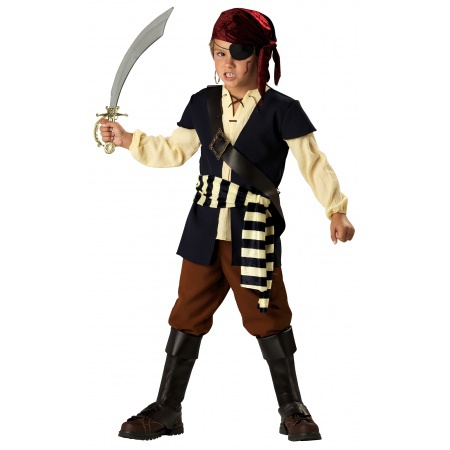 Kids Pirate Costume image