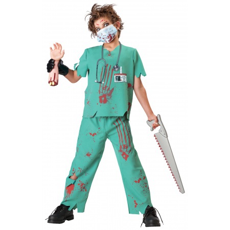 Zombie Doctor Costume image