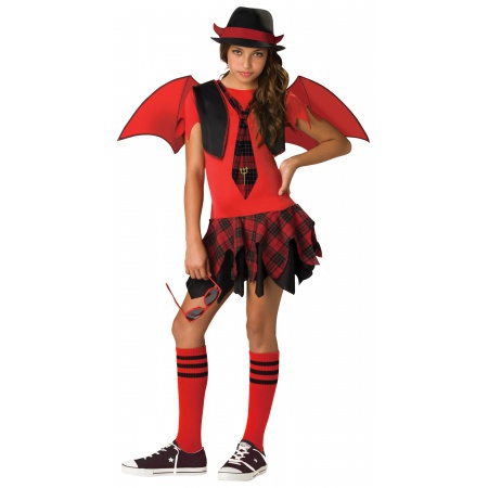 Devil Costume For Girls image