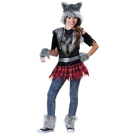 Girl Werewolf Costume image