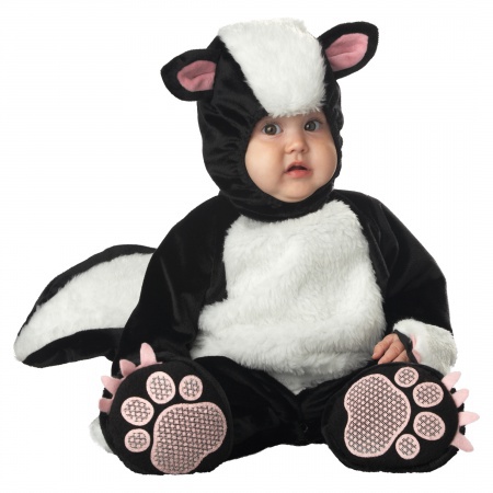 Skunk Baby Costume  image