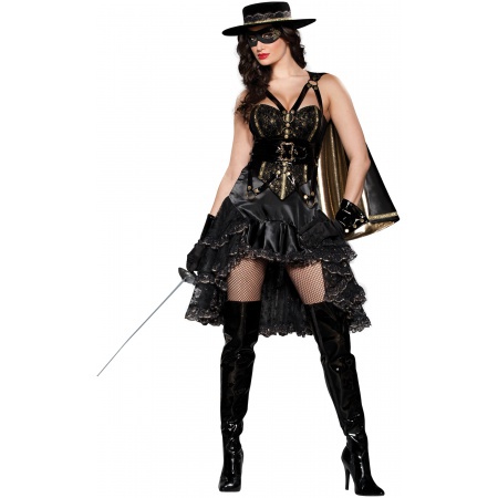 Female Zorro Costume image