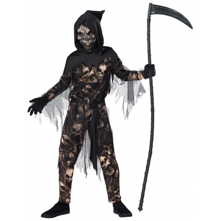 Grim Reaper Kids Costume  image