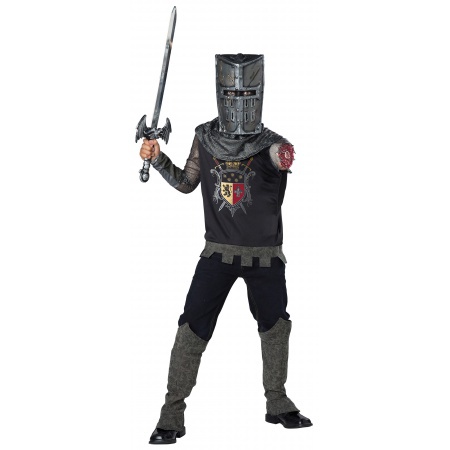 Black Knight Costume Child image