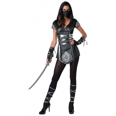 Ninja Costume Womens image