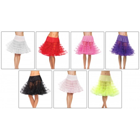Knee Length Petticoat Skirt image