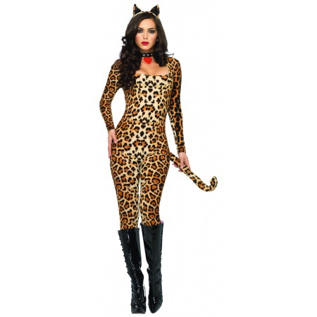 Womens Leopard Costume image