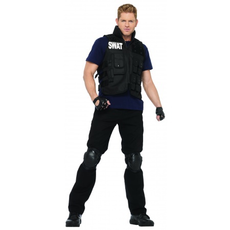 Mens SWAT Costume image