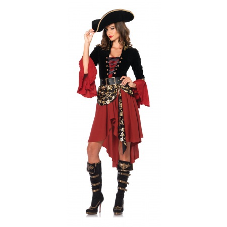 Womens Pirate Costume Dress image