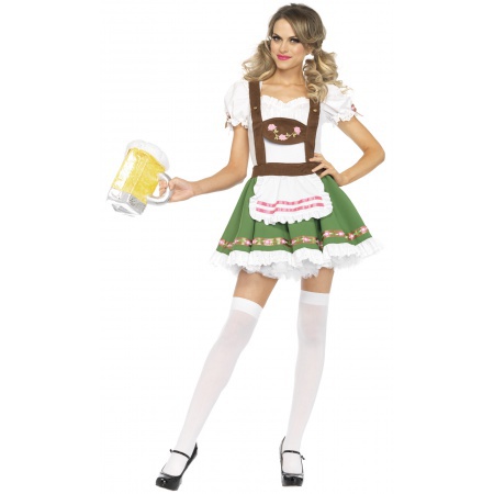 German Beer Girl Womens Oktoberfest Costume image