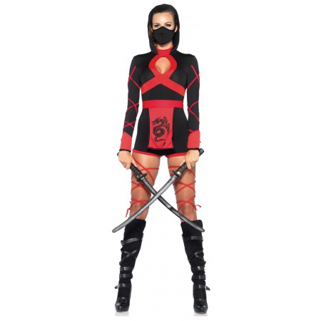 Womens Sexy Ninja Costume image