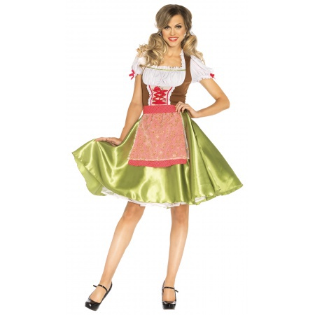 Womens Oktoberfest Girl Costume image