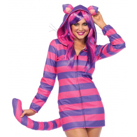 Womens Alice In Wonderland Cheshire Cat Costume image