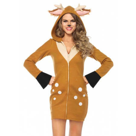 Womens Reindeer Costume image