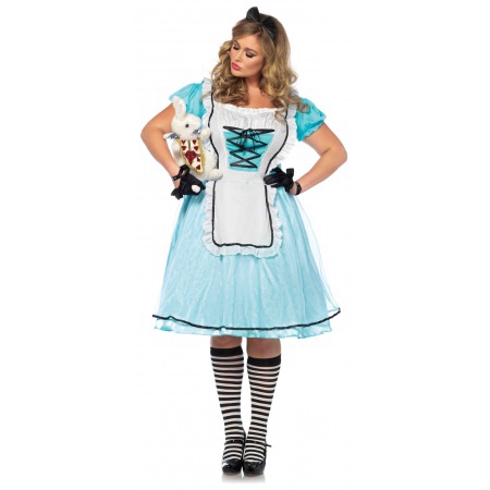 Plus Size Alice In Wonderland Costume image