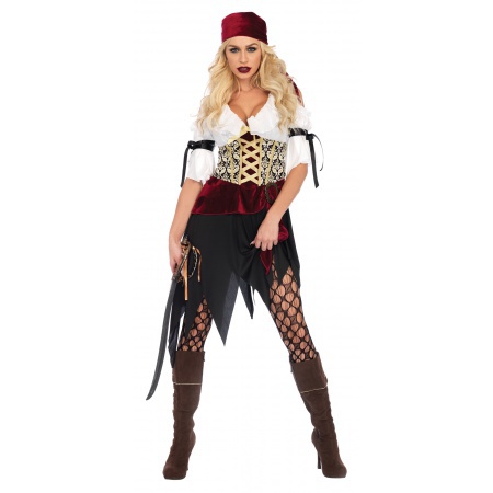 Pirate Wench Costume image