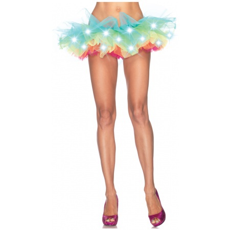 Rainbow Light-up Tutu Skirt image