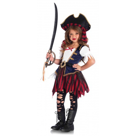 Pirate Costume For Girls image