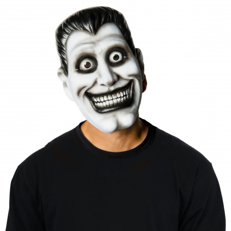 Creepy Smile Face Mask image