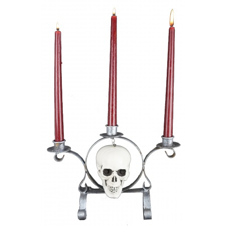 Skull Halloween Candle Holder image