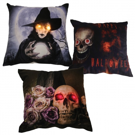 Light-up Halloween Pillows image