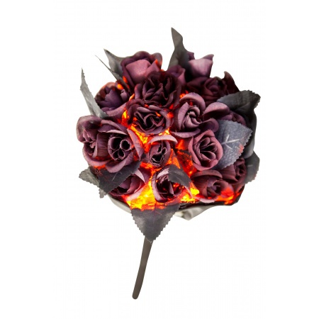 Gothic Rose Bouquet Costume Accessory image