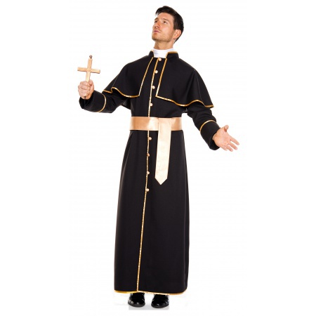 Catholic Priest Costume image
