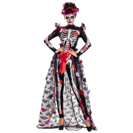 Day Of The Dead Womens Costume image