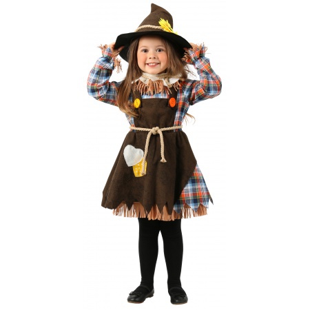 Girls Scarecrow Costume image