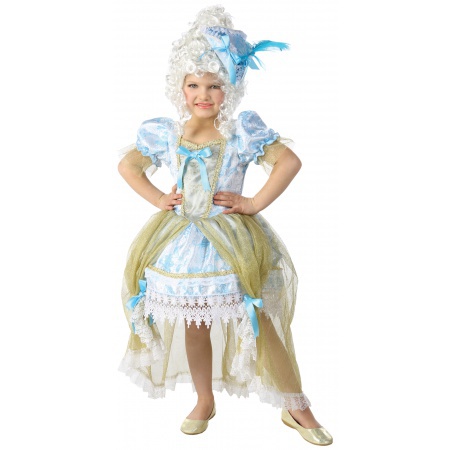 Marie Antoinette Costume For Kids image